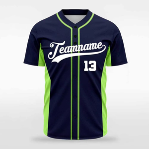 Precio de Mayoreo Directo de Fábrica, Ropa de Béisbol Transpirable de Malla, Ropa de Béisbol Personalizada para Equipos, Camisetas de Béisbol con Estilo Hip-Hop - Product Image 3