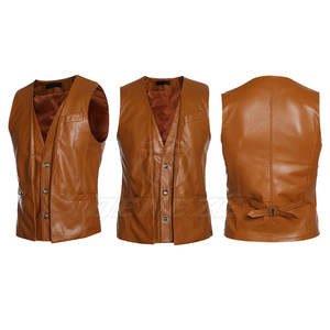 Chaleco de Cuero para Hombre de Primera Calidad, Hecho en Pakistán, Transpirable, con el Mejor Material y Diseño de Moda - Product Image 6