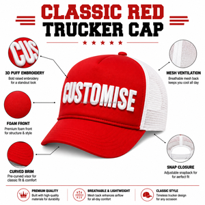 หมวกแก๊ปปักลายตามสั่งสำหรับผู้ชาย หมวกเบสบอลตาข่ายแบบ Snapback รับผลิตแบรนด์ส่วนตัว ขายส่ง - Product Image 6