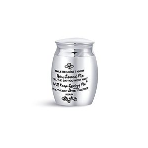 Exclusive Heritage Aluminum <b>Keepsake</b> <b>Memorial</b> Ash Urn Tribute Holder Designed With Elegant Craftsmanship And Matte Texture - Product Image 2