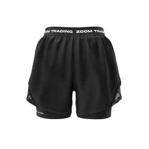 Shorts Deportivos 2 en 1 para Mujer, Transpirables, que Absorben la Humedad, Cintura Elástica, Ligeros, de Secado Rápido, para Correr y Tenis - Product Image 4