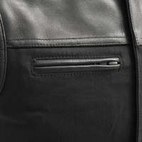 Gilet en cuir sergé pour homme Lowrider