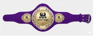 Cinturones de Campeonato de Kickboxing Personalizados, Cinturones de Campeonato para Hombre, Cinturón de Campeonato de Cuero - Product Image 1