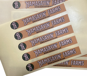 Etiqueta adhesiva de Kraft con logotipo personalizado, de cualquier tamaño pegatina de papel biodegradable, bajo pedido, ecológico - Product Image 4