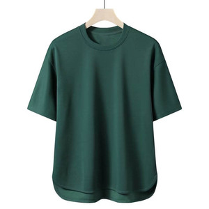 เสื้อยืดคอกลมแขนสั้นทรงเข้ารูปลายเสือดาวสำหรับผู้ชาย ผ้าฝ้าย 100% ระบายอากาศได้ดี แห้งเร็ว ไม่เป็นขุย พิมพ์ลายด้วยเทคนิคซิลค์สกรีน - Product Image 3
