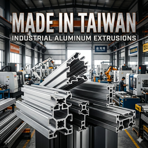 Barre en aluminium anodisé 6063 T5 fabriquée sur mesure à Taïwan pour l'industrie avec services de pliage, de découpe et OEM/ODM - Product Image 4