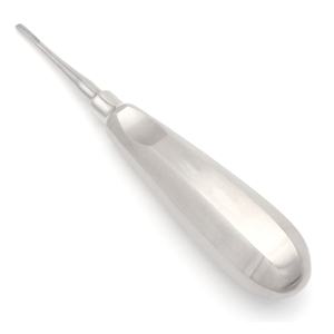 Straight 3mm Luxating Elevator Dental Extraction Instrument <b>Thin</b> Sharp Blade Periodontal Ligament Cutter Surgical Stainless - Product Image 1