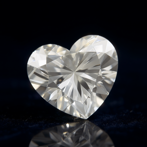 Diamants en vrac certifiés IGI 7.02 HEART VS1, nouveau diamant cultivé, élégant diamant en forme de cœur - Product Image 3