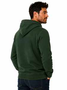 Hoodies de haute qualité personnalisables, confortables et à prix raisonnable, en tissu mélangé, pour l'hiver, coupe oversize, pour hommes. - Product Image 5