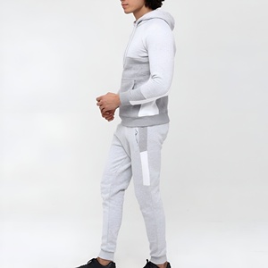 Ensemble de survêtement polaire pour hommes : sweat à capuche et pantalon de jogging, style streetwear décontracté, coupe ample, idéal pour l'hiver, personnalisable avec logo, vente en gros - Product Image 2