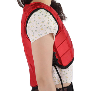 Nouveau gilet d'équitation respirant au design personnalisé, haute qualité, spandex/polyester, séchage rapide, unisexe, sécurité pour l'équitation - Product Image 3