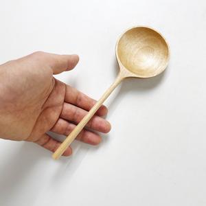 Cuchara de Té de Madera Natural con Acabado Liso, Cuchara para Café y Azúcar, Utensilio de Cocina Reutilizable para el Hogar - Product Image 5