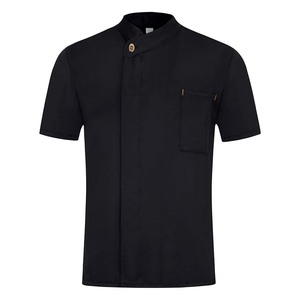 Professional <b>Chef</b> Coat Uniform Restaurant Bar Staff Custom Logo Embroidery Breathable Kitchen Work <b>Jacket</b> Wholesale Supplier - Product Image 2