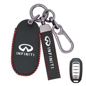 Accessori per Chiavi Auto Infiniti, Custodia in Pelle Premium per Chiavi, Compatibile con EX25 FX35 FX37 X50 G25 G35, Portachiavi Sostitutivo - Product Image 1