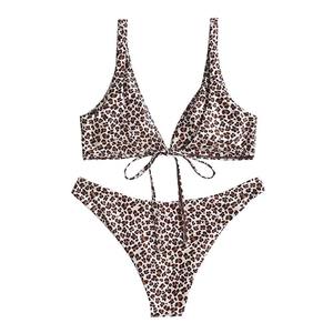 Ventes en gros de maillots de bain deux pièces pour femmes, bikinis, maillots de bain de fitness, vêtements de sport décontractés sexy, ensemble deux pièces bikini - Product Image 1