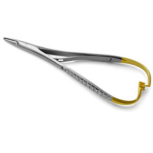 Portaagujas Mathieu Reutilizable para Instrumentos Quirúrgicos Médicos, Portaagujas Mathieu de Acero Inoxidable de Larga Duración - Product Image 1