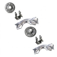 Pièces d'emboutissage de renfort interne de poutre de pare-chocs avant de précision IATF16949, pressée à 400T, en acier HSLA, usine OEM