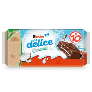 ผู้จัดจำหน่ายคุณภาพพรีเมียมสำหรับขายส่งขนม Kinder Delice ซื้อช็อกโกแลต Kinder Delice 10 ชิ้น 390 กรัม - Product Image 4