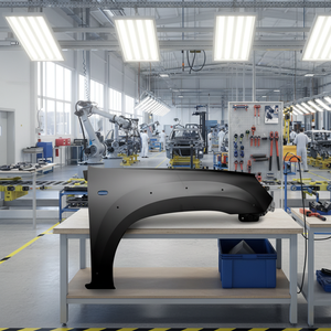 Nouveaux garde-boue avant gauche et droit en acier d'origine OEM UH71-52-111A pour BT50 2006-2026, ensemble de remplacement - Product Image 1