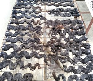 เครื่องต่อผมมนุษย์แท้จากธรรมชาติธรรมชาติผมลอนแบบลอนคลื่นแบบคู่สไตล์อินเดีย - Product Image 3