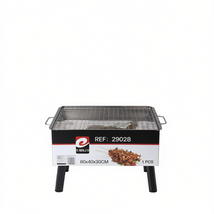 Parrilla de Acero Doble con Patas de 60x40x30cm - Product Image 1