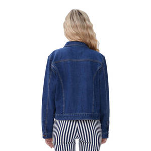 Vestes en jean à manches longues de haute qualité avec capuche, doublure en coton respirant, mode streetwear pour femmes, haute qualité - Product Image 6