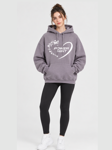 Vêtements de sport d'hiver écologiques, sweats à capuche en polaire 100% coton légers avec fermeture éclair et cordon de serrage pour unisexe - Product Image 3