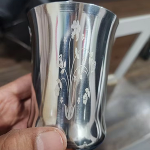 Vasos de Agua Irrompibles con Logotipo Personalizado, Vasos Apilables de Acero Inoxidable, Tazas de Cerveza para Bar, en Oferta - Product Image 1