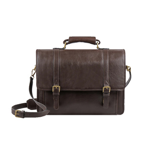 Genuine Leather Briefcase Laptop <b>Bag</b> Business Office Handbag Professional Attache Case Travel <b>Work</b> Messenger <b>Bag</b> Men 15.6 Inch - Product Image 4