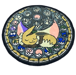 Juegos de alfombras modernas de lana 100% hechas a máquina hechas a mano para sala de estar y habitación de niños alfombras de tendencia de algodón de alta calidad - Product Image 1