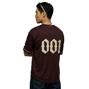 Camiseta de Béisbol OEM con Botones Completos, Camiseta de Béisbol de Alta Calidad para Hombre, Camiseta de Béisbol Personalizada para Hombre, Camiseta de Béisbol al por Mayor para Hombre - Product Image 2