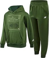 Ensemble de vêtements pour hommes : Survêtement Joggers entièrement personnalisé avec broderie effet vieilli, en molleton français épais délavé à l'acide
