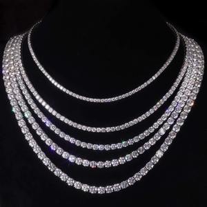 AMBER JEWELS T-449 Unisex 18K Solid Gold Radiant Cut Moissanite Tennis <b>Bracelet</b> IGI Certified Luxury Anniversary Wear Claw - Product Image 4
