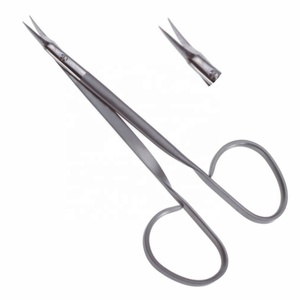 Tijeras de punto de cinta, 3,45 "(9,5 cm), las mejores tijeras curvadas de acero inoxidable - Product Image 1