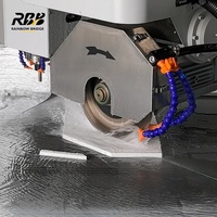 Máquina de Corte de Piedra Compacta de 4 Ejes con Control PLC Automático para Granito, Cuarzo, Mármol, Fresado de Losas, Perforación y Recortes de Fregaderos