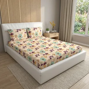 Drap de lit en microfibre Premium Rose Pêche 118 GSM Doux Uni Moderne Écologique Durable pour une Décoration de Chambre Élégante au Quotidien - Product Image 5