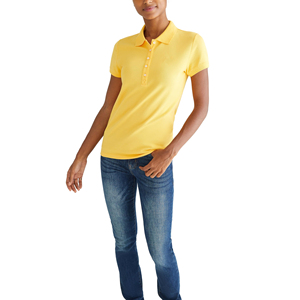 Moderen Style <b>Womens</b> Polo Shirts Short Sleeve Ribbed Top For Lady Retro Fashion Summer Shirt Soft Breathable Daily Wear Shirts - Product Image 1