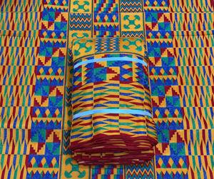 Tissu Wax Ankara à motif Batik, textile tissé pour robes, chemises, sacs et vêtements - Product Image 1