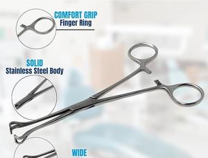 Pinzas de Babcock Premium para Intestinos y Tejidos, 16cm, 20cm, 24cm, Acero Inoxidable, Instrumentos Quirúrgicos - Product Image 2