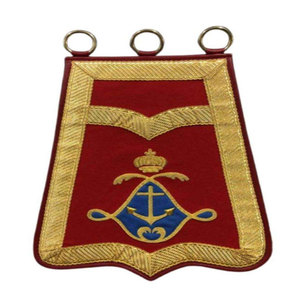 Bulk Luxury High Quality Decorative <b>Sew</b> on Patches for Jackets Bags Hats and Apparel Factory Hand Embroidered Crest <b>Badges</b> - Product Image 1