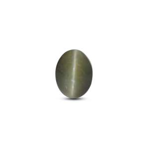 Natural Emerald Cut Catseye Gemstone 4.7 Carat Loose for Fine Jewelry - Product Image 1