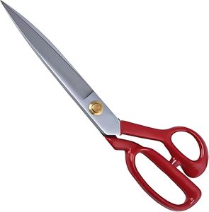 Tailors Yarn <b>Scissors</b> Industrial Grade Heavy Duty Fabric Shears Ultra Sharp Stainless Steel Rubber Handle <b>Sewing</b> Cutting Tool - Product Image 1