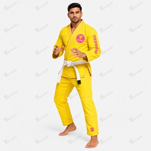 Uniforme Premium de Jiu Jitsu Brasileño, 400 GSM, Tejido de Algodón Perla, Duradero y Ligero, para Academia de Jiu Jitsu Brasileño - Product Image 2