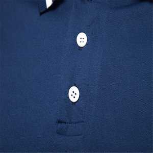 เสื้อโปโลผู้ชายแขนสั้นผ้าฝ้ายลำลอง - Product Image 4