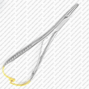 Portaagujas Quirúrgico Dental de Alta Calidad, Portaagujas de Carburo de Tungsteno, Pinza Hemostática de Acero Inoxidable - Product Image 2