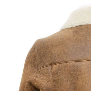 Top Quality <b>Men</b> <b>Sheepskin</b> Leather Fashion <b>Jacket</b> Streetwear <b>Men</b> Leather <b>Jacket</b> for <b>Men</b> Regular Size winter <b>jacket</b> - Product Image 4