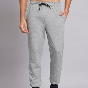Ensemble de survêtements d'hiver personnalisables deux pièces pour hommes, 100 % coton, respirant, léger, taille élastique, effet délavé - Product Image 5