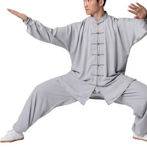 Uniforme de Kung Fu de Alta Gama para Hombre, Diseño de Alta Calidad, Transpirable y Lavable - Product Image 6