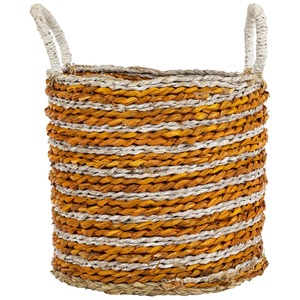 Ensemble de 4 paniers en jonc de mer de couleurs mélangées, faits à la main, paniers de rangement, vente en gros, écologiques, fabriqués au Vietnam - Product Image 3