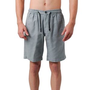 Pantalones Cortos Deportivos Personalizables para Hombre, de Algodón Orgánico, con Estampado de Bambú, hasta la Rodilla, con Cordón Ajustable, Diseño Sólido, Tipo Jersey - Product Image 1